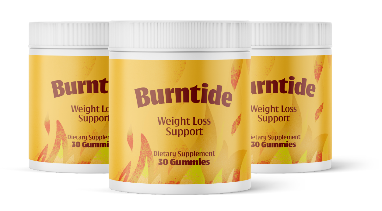 Three bottles of BurnTide